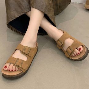 남녀공용 2컬러 데일리 미니멀 투라인 슬리퍼 ZG1240