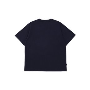 SMALL LOGO ESSENTIAL T-SHIRTS [NAVY]