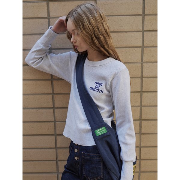 Waffle Long Sleeve Tee (L/Melange)