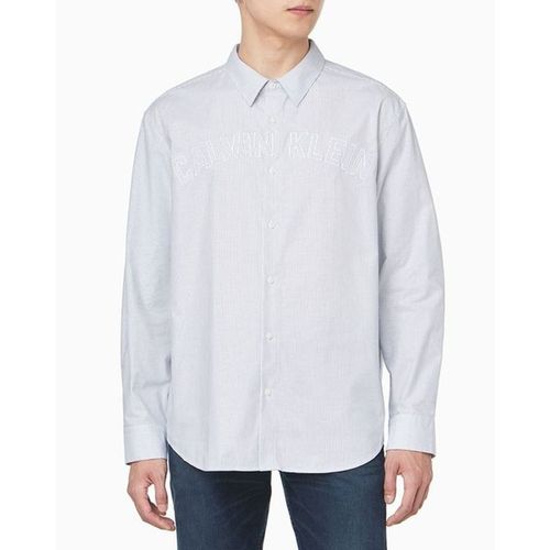 CK진 25 S/S[남]릴렉스핏 린넨 아이보리 데님 팬츠(4LB733G-TWQ