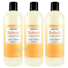 트레이더조 시트러스 리프레쉬 바디워시 473ml 3팩 TRADER JOE`S REFRESH CITRUS BODY WASH