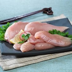 제주푸드마씸 제주 무항생제 닭 가슴살+안심 각 500g (냉장육)