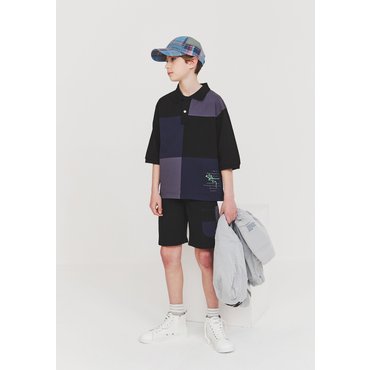 블루테일 AWA5PT05BK 스포티 블랙 셋업 팬츠