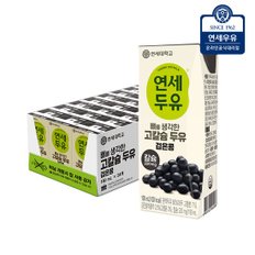 연세두유 뼈 고칼슘 검은콩 두유 190ml 24팩