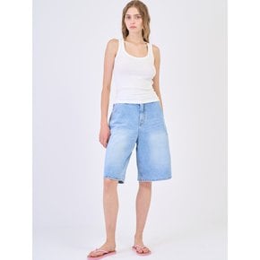 Bermuda Denim Pants Blue