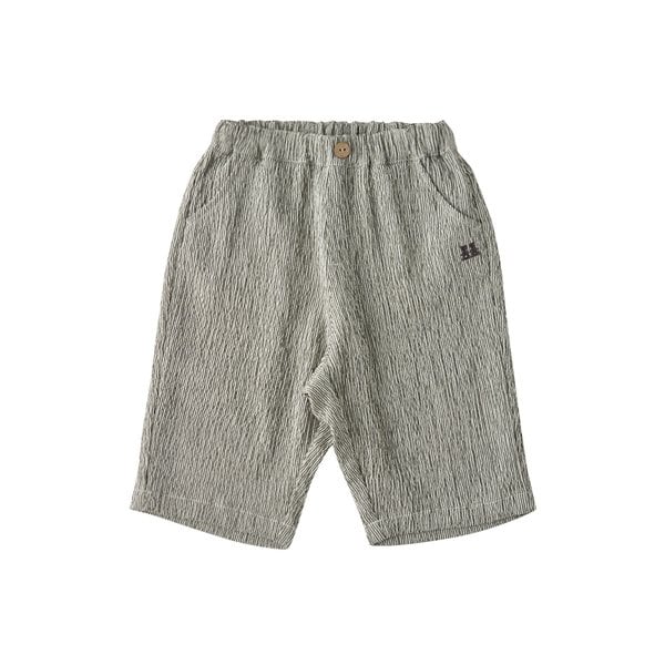 [여주점] [오프라벨 여주점] 밍크뮤 (DG) 코지핀스트라이프7부팬츠 (35315-411-03)