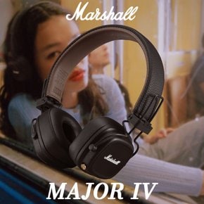 메이저4 블루투스 헤드폰 MAJOR4 무선 밀폐형 모니터 헤드셋 브라운색상 보증서 포함 (소비코AV정품)