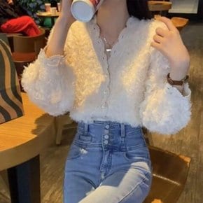 로맨틱 러블리룩  러블린블라우스
