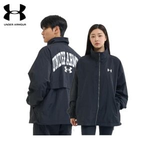 언더아머 1387995-001  남성 UA  APAC 크링클 우븐 재킷 APAC M WOVEN JKT 언더아머 바람막이