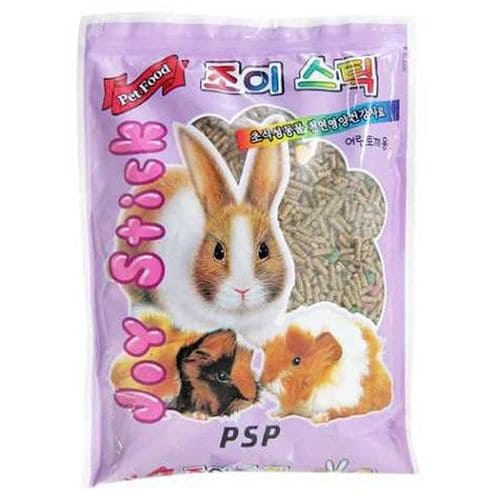 어린 토끼 사료 조이스틱 토끼밥 초식동물 먹이 670g X ( 2매입 )