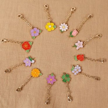 텐바이텐 Birth Flower key ring (12종 택1)