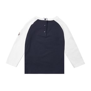 [몽클레어 키즈] 남아 로고 프린트 롱 슬리브 티셔츠 8D00001 8790N 778 (24-36M) _SSG