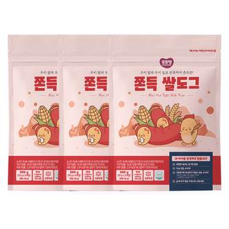 또또맘 쫀득쌀도그, 50g, 4개, 3팩