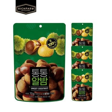 리치팜너트 통통알밤 70g X 4봉