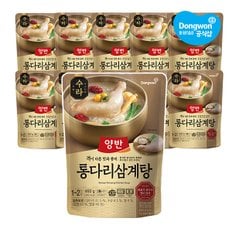 양반 수라 통다리 삼계탕460g x10봉