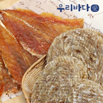 우리바다애 순살 아귀꼬리포 20미+참쥐포 소 30장