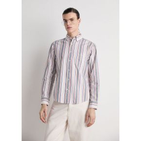 4416728 GANT STRIPE ARCHIVE OXFORD SHIRT - Shirt eggshell