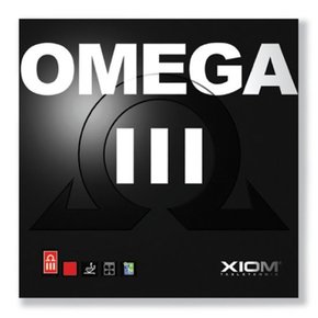 [엑시옴] 오메가3 아시안버전 / XIOM OMEGA 정품 탁구 러버 독일산 라바