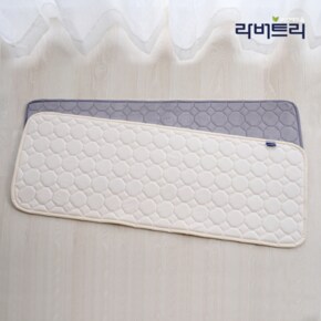 사계절 극세사 누빔 긴 발매트 120x40