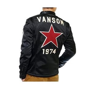 일본 밴슨 라이더 자켓 1440504 밴슨 원스타 자수 본딩 바이커 재킷 아우터 남성 VANSON nvsz221