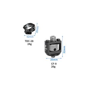 Leofoto 레오포토 TDC28+CF-9 삼각대용 멀티링 어댑터- 국내 정규 수입품