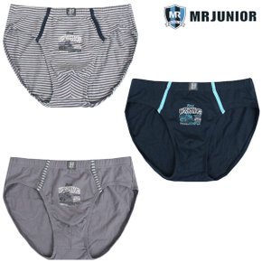 주니어 브리프 면스판 삼각팬티 3매 (85~95) YM551