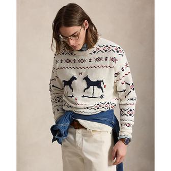 폴로 랄프 로렌 남성 웨더베인 코튼 블렌드 스웨터(MNPOSWE16822668101)