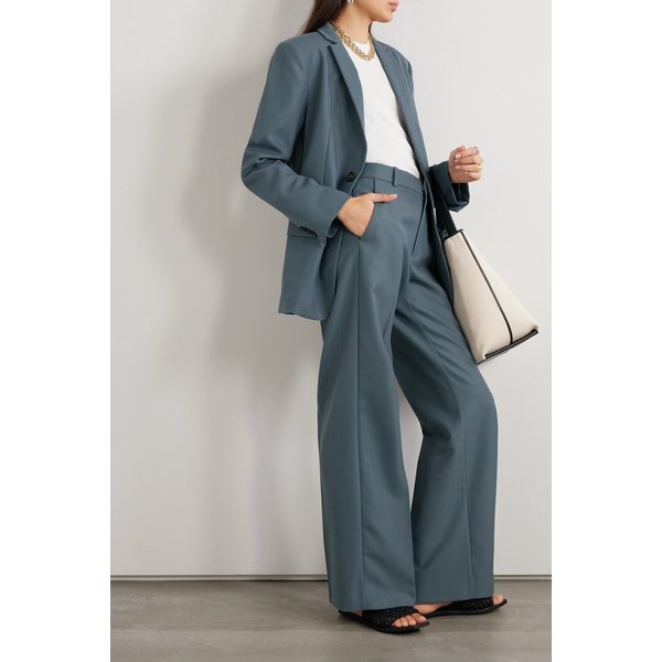 세인트 아그니 넷 서스테인 카터 오버사이즈  트윌 블레이저 그레이 1647597325584726