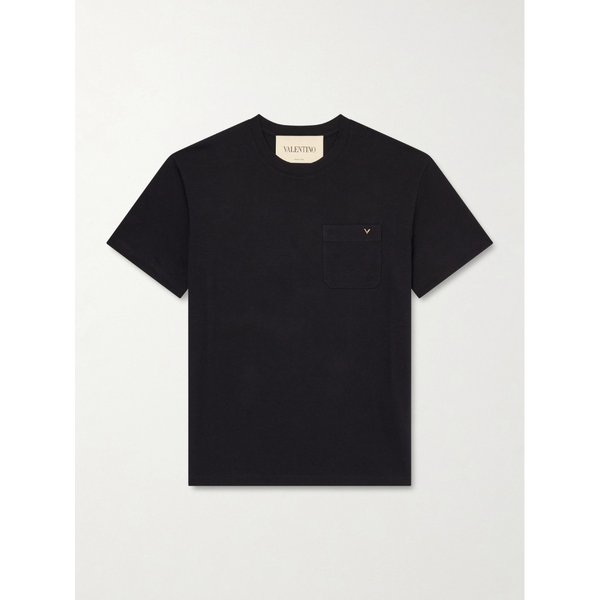 V골드 코튼 저지 티셔츠 46376663163031169