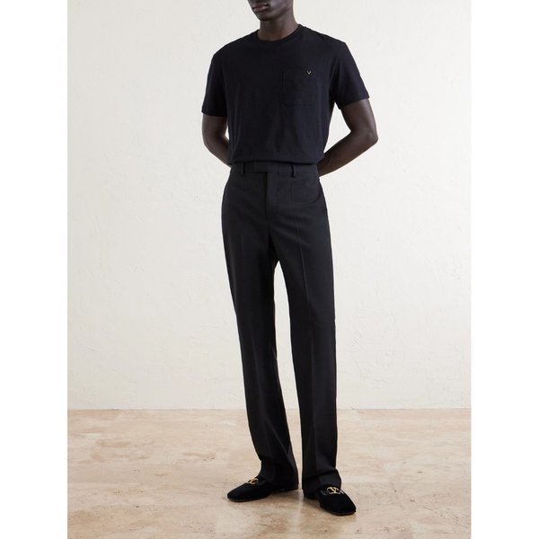 V골드 코튼 저지 티셔츠 46376663163031169