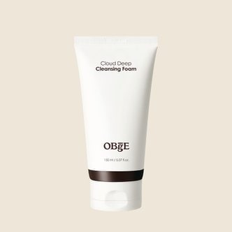 Obge [공식] 오브제 클라우드 딥 클렌징폼 150ml / 저자극 수분보습 각질케어 폼클렌징