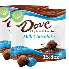 [해외직구] Dove 도브 실키 스무스 밀크초콜릿 447g 2팩