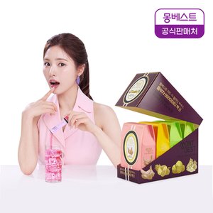 몽베스트 [정상가38600]몽베스트 콤부차2 네 가지 맛 버라이어티팩(딸기바나나+유자파인+레몬라임+샤인망고)