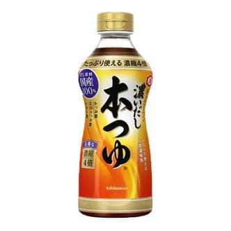  기꼬만 혼쯔유 진한 쯔유 만능 소스 우동 간장 500ml