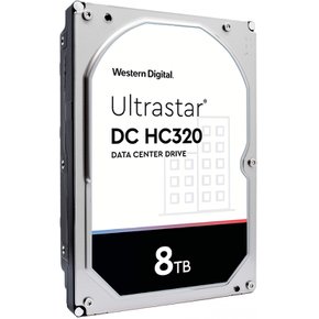 Western Digital HDD 8TB WD Ultrastar 데이터 센터 3.5인치 내장 HDD HUS728T8TALE6L4