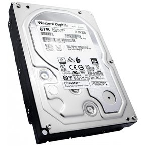 Western Digital HDD 8TB WD Ultrastar 데이터 센터 3.5인치 내장 HDD HUS728T8TALE6L4