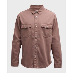 5466836 FRAME Mens Fashion Denim Button-Down Shirt