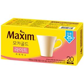 맥심 모카골드 라이트 커피믹스 20T (S11478746)