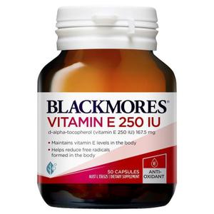  호주직구 Blackmores 블랙모어스 비타민E 250IU 50캡슐