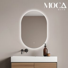 자동 습기방지 화장대 욕실 인테리어 LED조명 MP 타원형 LED 직접 간접 조명 거울