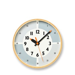 [렘노스] Fun pun clock with color! Grey