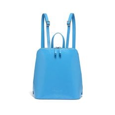 TURTLE LEATHER BACKPACK -  SKY BLUE