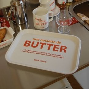 [Renewal] BUTTER tray 버터 트레이 카페 쟁반 주방 홈카페