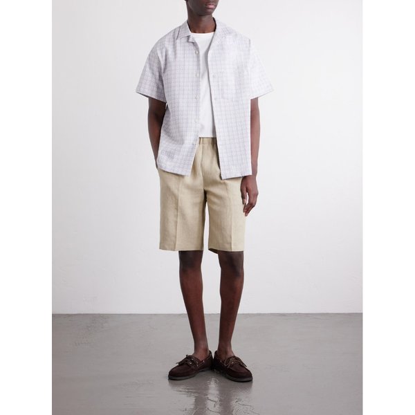 포르투기스 플란넬 폴렌 체크 코튼 셔츠 46376663163010612