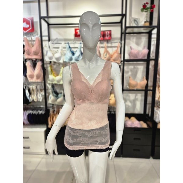 [시흥점] S 비너스) 24SS 자카드 컵란쥬 런닝브라  VLGC334R-SK