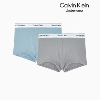 Calvin Klein Underwear 남성 모던코튼 스트레치 트렁크 2PK (NB1086-M00)