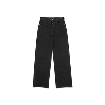 SUPERDRY W 아이코닉 스트레이트 데님 팬츠(SDFDEDO07BLK)