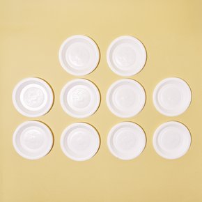 위생접시18㎝ 10P