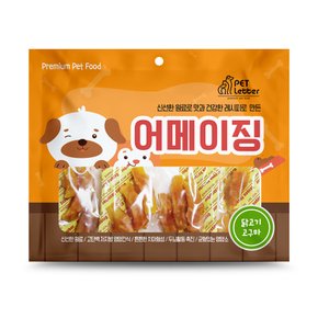 대용량 사사미 강아지 간식 펫레터 어메이징 300g 닭고기 고구마