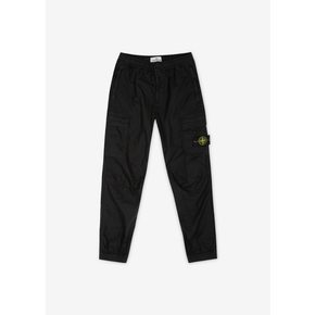 공용 와펜 패치 블랙 조거팬츠 801531303 A0029